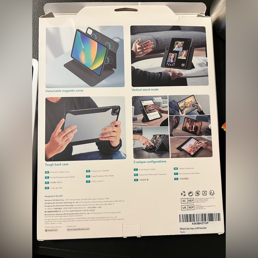 ESR for iPad Pro 12.9 Folio Case (2022/2021, 6th/5th Generation) - Picture 11 of 16